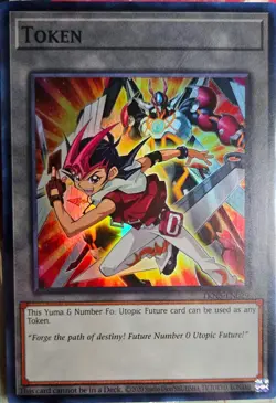 Duelist's Advance #TKN5-EN029 Token: Yuma & Number F0: Utopic Future - Image 1