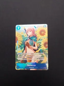 One Piece TCG Rebecca Alt Art Parallel OP10-058 Royal Blood - Image 1