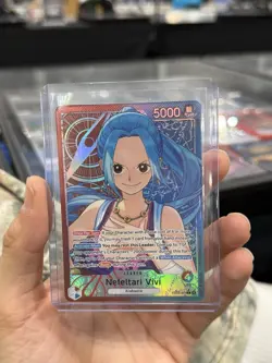 One Piece English EB03-001 Nefeltari Vivi (L) Leader Alt Art Heroines Edition - Image 1