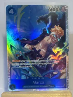 One Piece Premium Booster the Best Vol. 2 Marco PRB02-008 SR Foil - Image 1