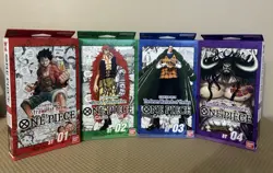 ONE PIECE TCG: STARTER DECK 1-4 (ST-01, 02, 03, 04) NEW FACTORY SEALED ENGLISH - Image 1