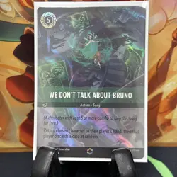 Disney Lorcana Enchanted Card We Don't Talk About Bruno 213/204 - Image 1