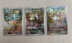 Pokemon TCG SV Base Set Illustration Rare Card Set: Ralts, Kirlia, Gardevoir - Image 1