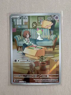 Pokemon TCG SV Base Set Illustration Rare Card Set: Ralts, Kirlia, Gardevoir - Image 2