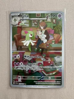Pokemon TCG SV Base Set Illustration Rare Card Set: Ralts, Kirlia, Gardevoir - Image 4