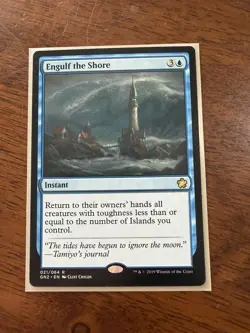 Magic the Gathering Game Night 2019 Engulf the Shore Card 21/64 - Image 1