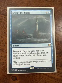 Magic the Gathering Game Night 2019 Engulf the Shore Card 21/64 - Image 3