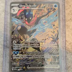 Pokemon Greninja ex 132 Sv: Scarlet & Violet Promo Holo 300 HP Stage 2 Card - Image 1