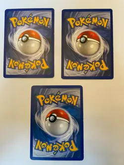 Set of 3 PORYGON Pokemon Cards - Porygon 39/10 & 103a/147 Porygon2 28/147 - Used - Image 2
