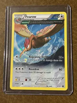 Pokemon Card TCG Fearow XY57 XY Black Star Promo 2015 Full Art Holo - Image 1