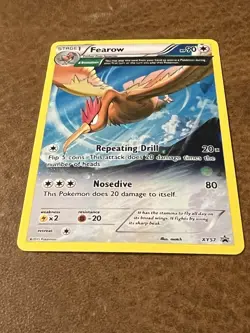 Pokemon Card TCG Fearow XY57 XY Black Star Promo 2015 Full Art Holo - Image 4