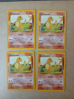 Pokemon TCG Charmander 46/102 Base Set 16x Card Lot LP Condition - Image 2