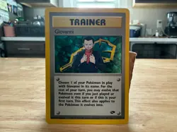 Giovanni 18/132 Gym Challenge Holo Pokemon Card - Image 1