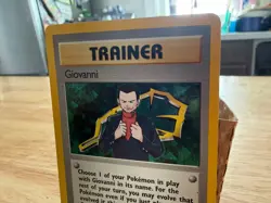 Giovanni 18/132 Gym Challenge Holo Pokemon Card - Image 2
