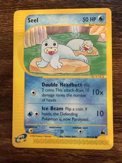 Pokemon TCG Seel 95/144 Skyridge Non-Holo Common Card - Image 1