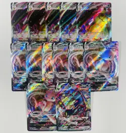 POKEMON Japanese Sword & Shield VMAX Card Bundle Mew Mimikyu Umbreon - Image 1