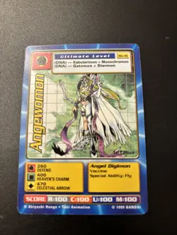 Angewomon Digimon Card B0-16 1st Edition - Image 1