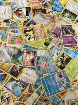 2.5LB Lot of Various Mixed Assorted Pokemon Cards TCG CCG Trading Cards - Image 5