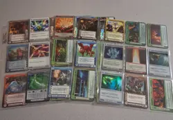 Chaotic TCG Lot of 84 Cards - Foils & Rares Included - Heavily Played Damaged - Image 1
