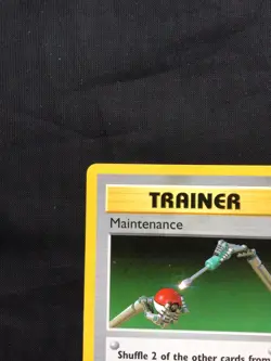 Pokemon Cards: Base Set 1st Edition Uncommon: Maintenance 83/102 - Image 2