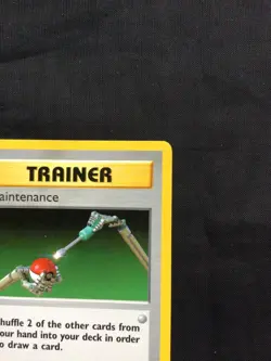 Pokemon Cards: Base Set 1st Edition Uncommon: Maintenance 83/102 - Image 3