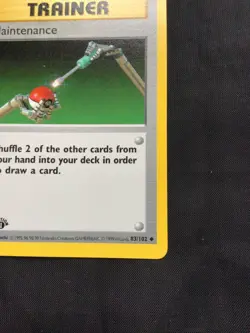 Pokemon Cards: Base Set 1st Edition Uncommon: Maintenance 83/102 - Image 4