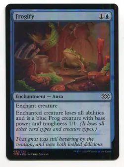 Magic The Gathering MTG Double Masters Foil Card #52 Frogify - Image 1