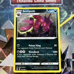 Scolipede Rare Pokemon Card 107/198 Chilling Reign - Image 2