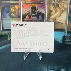 Gwenom, Remorseless Art Card (Gold-Stamped Planeswalker Symbol) - Art Series - Image 2