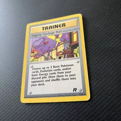 Nightly Garbage Run 77/82 | Team Rocket | Non Holo Trainer Card EX - Image 3
