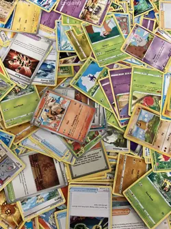2.5LB Lot of Various Mixed Assorted Pokemon Cards TCG CCG Trading Cards - Image 2