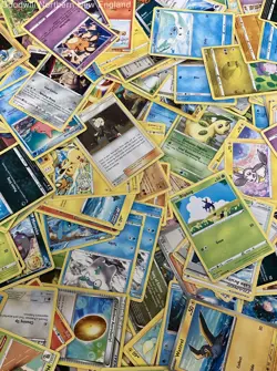 2.5LB Lot of Various Mixed Assorted Pokemon Cards TCG CCG Trading Cards - Image 3