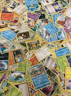 2.5LB Lot of Various Mixed Assorted Pokemon Cards TCG CCG Trading Cards - Image 4