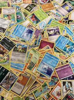 2.5LB Lot of Various Mixed Assorted Pokemon Cards TCG CCG Trading Cards - Image 5