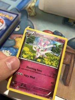 Sylveon XY04 Pokemon XY Promo Holo Rare Card NM/LP - Image 5