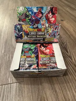 Bandai Dragon Ball Super Card Game Mythic Booster Box - Open - Image 1