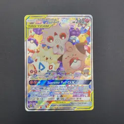 Pokemon Cards Togepi & Cleffa & Igglybuff-GX SA Super Rare (SR) 186/173 SM - Image 1