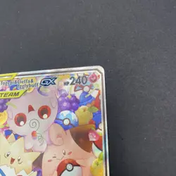 Pokemon Cards Togepi & Cleffa & Igglybuff-GX SA Super Rare (SR) 186/173 SM - Image 3