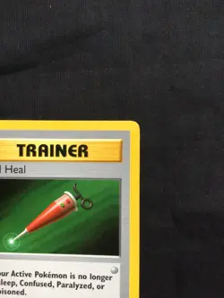 Pokemon Cards: Base Set 1st Edition Uncommon: Full Heal 82/102 - Image 3