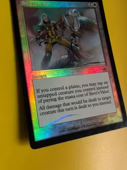 Sivvi's Valor. Instant MTG Card. OLD VINTAGE FOIL. NEMESIS. - Image 5