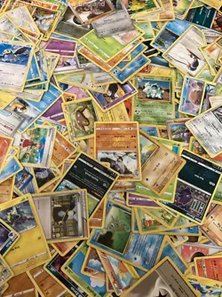 2.5LB Lot of Various Mixed Assorted Pokemon Cards TCG CCG Trading Cards - Image 4