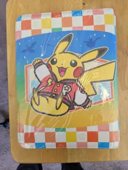 Pokemon TCG World Championships 2025 Anaheim EXCLUSIVE Pikachu Card Binder - NEW - Image 1