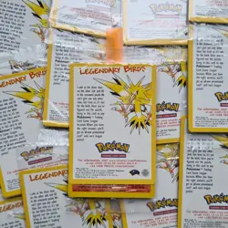 Sealed Legendary Birds Black Star Promo Pokemon Cards #21 #22 #23 - Corrected! - Image 3