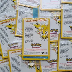 Sealed Legendary Birds Black Star Promo Pokemon Cards #21 #22 #23 - Corrected! - Image 4