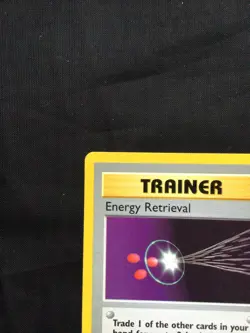 Pokemon Cards: Base Set 1st Edition Uncommon: Energy Retrieval 81/102 - Image 2