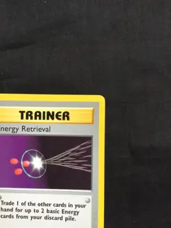 Pokemon Cards: Base Set 1st Edition Uncommon: Energy Retrieval 81/102 - Image 3