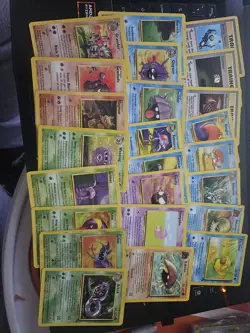 Pokemon Cards Fossil Set x24 Job Lot Bundle WOTC #2 - Image 1