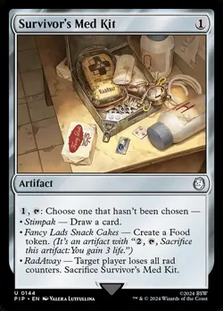 Survivor's Med Kit Foil - Fallout MTG-NM - Image 1