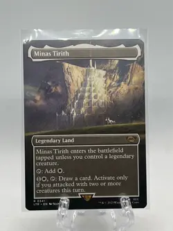 1x Minas Tirith (0341) - Borderless - Never Played - Image 1