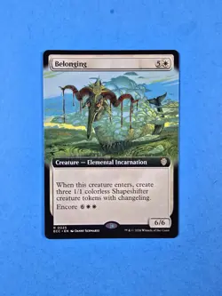 1x Belonging Lorwyn Eclipsed Commander ECC Mtg Creature Elemental Incarnation EA - Image 1